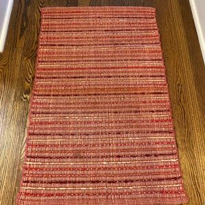 Pier 1 Small cotton area rug
